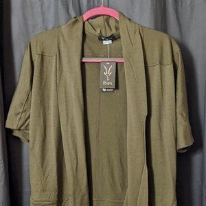 Ibex Reiley Cardigan - SM/MD Acorn